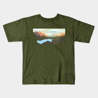 Great Mountain Valley Kids T-Shirt